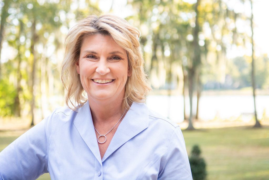 Amy Stern smiling outdoors